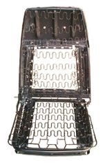 Seat back/bottom Hi-back 69-70 LH