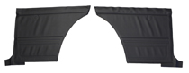 Rear side panels Camaro 67 black