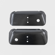 Reinforcement pan 2 x exh. 66 Mustang