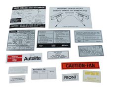 Dekalsatz Mustang 1969