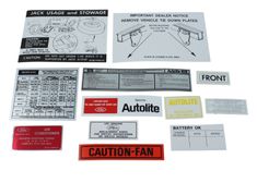 Dekalsatz Mustang 1971