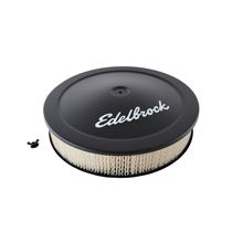 Luftfilter V8 schwarz, Edelbrock 14"