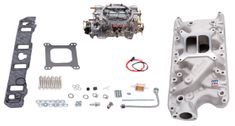 Edelbrock 600 intake+carburetor kit