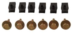 Fastener kit Must. 71-73 hood bracket