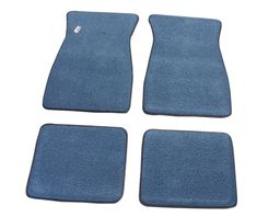 Teppich Zubehr 64-65 Tex o Logo blau