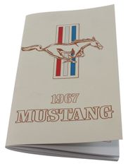 Instruktionsbuch Mustang 1967
