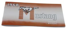 Instruktionsbuch Mustang 1968