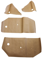 Water shield Camaro/F-bird 68-9 CP set/4