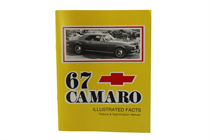 Illustrated facts book Camaro 67