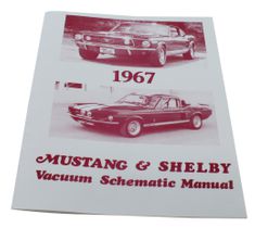 Fachbuch Vakuumschema 67 Mustang