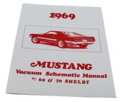 Fachbuch Vakuumschema 69 Mustang