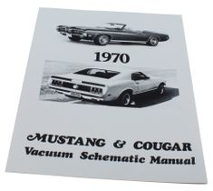 Fachbuch Vakuumschema 70 Mustang/Cougar