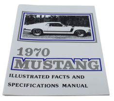 Fachbuch mit Bildern Mustang 1970