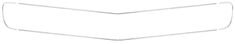 69 Camaro Standard Grill Molding Set