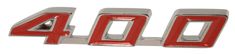 67-69 Firebird "400" Trunk Emblem