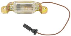 Rear License Lamp Assembly