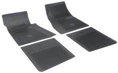 Rubber mats Camaro 67-69 black