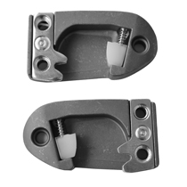 Door Latch Striker Plates