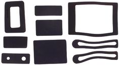 Heater gaskets GM 67-79 w/o AC