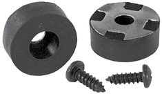 Rubber Seat Back Stoppers   1 Pr/Car