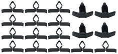 70-81 Camaro Hood To Cowl Seal Clip Kit