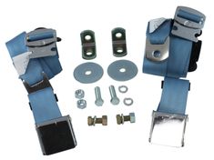 Sicherheitsgurt 3-Punkt licht blue