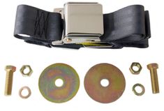 Sicherheitsgurt 2-Pkt blau ohne Logo