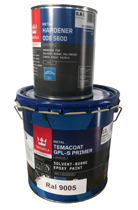 Temacoat Primer RAL 9005 (2,2 liter)
