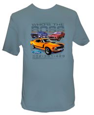 T-shirt "Who's The Boss" grau M