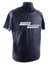 T-shirt schwarz overdrive emblem