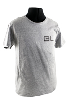 T-shirt grau GL emblem