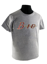 T-shirt grau B18 emblem