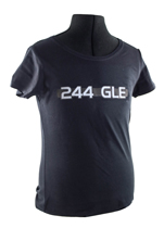 T-shirt Frau schwarz 244 GLE emblem