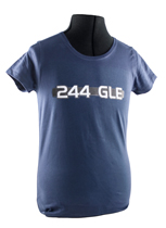 T-shirt Frau blau 244 GLE emblem