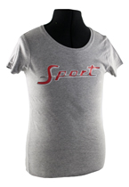 T-shirt Frau grau Sport