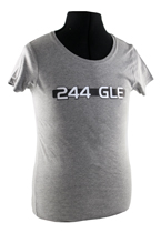 T-shirt Frau grau 244 GLE emblem