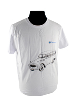 T-Shirt weiss Volvo Duett