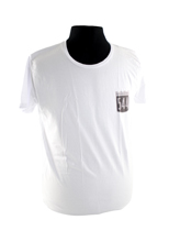 T-Shirt weiss Emblem 544