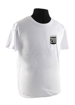 T-shirt weiss 210 emblem