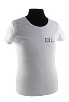 T-shirt Frau weiss GL emblem