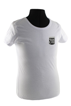 T-shirt Frau weiss 210 emblem