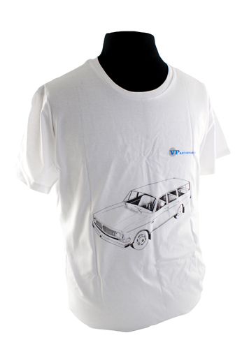 T-Shirt weiss Volvo 145 in der Gruppe Zubehr / T-shirts / T-shirts 140/164 bei VP Autoparts AB (vp-tswt07)