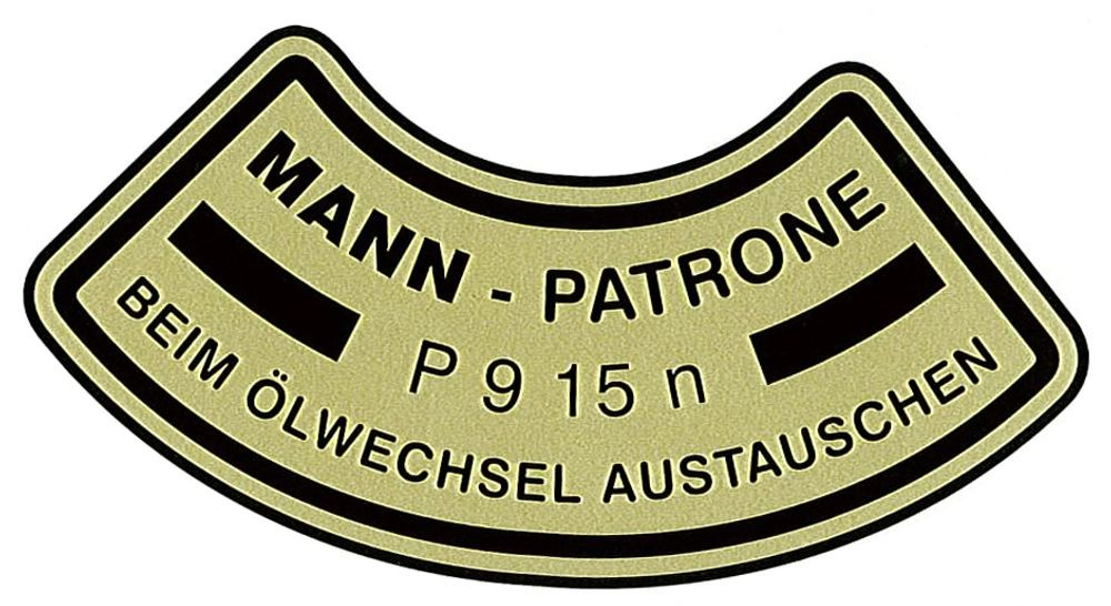 Dekal �lfilter B4B Mann