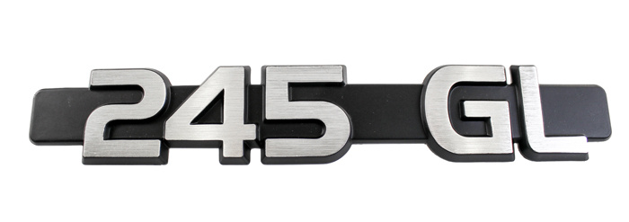 Emblem 245GL Kofferraum