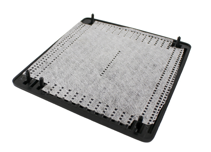 Lautsprechergrill schwarz