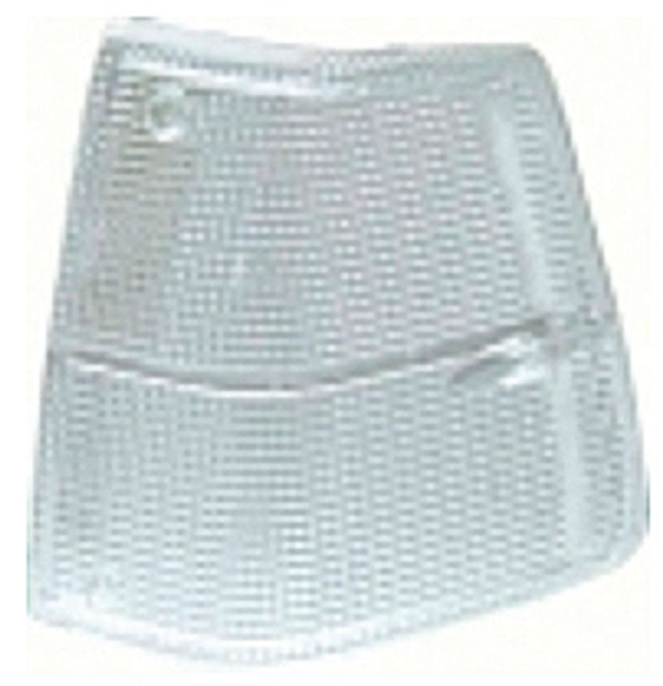 Blinkerglas 240 81- weiss li