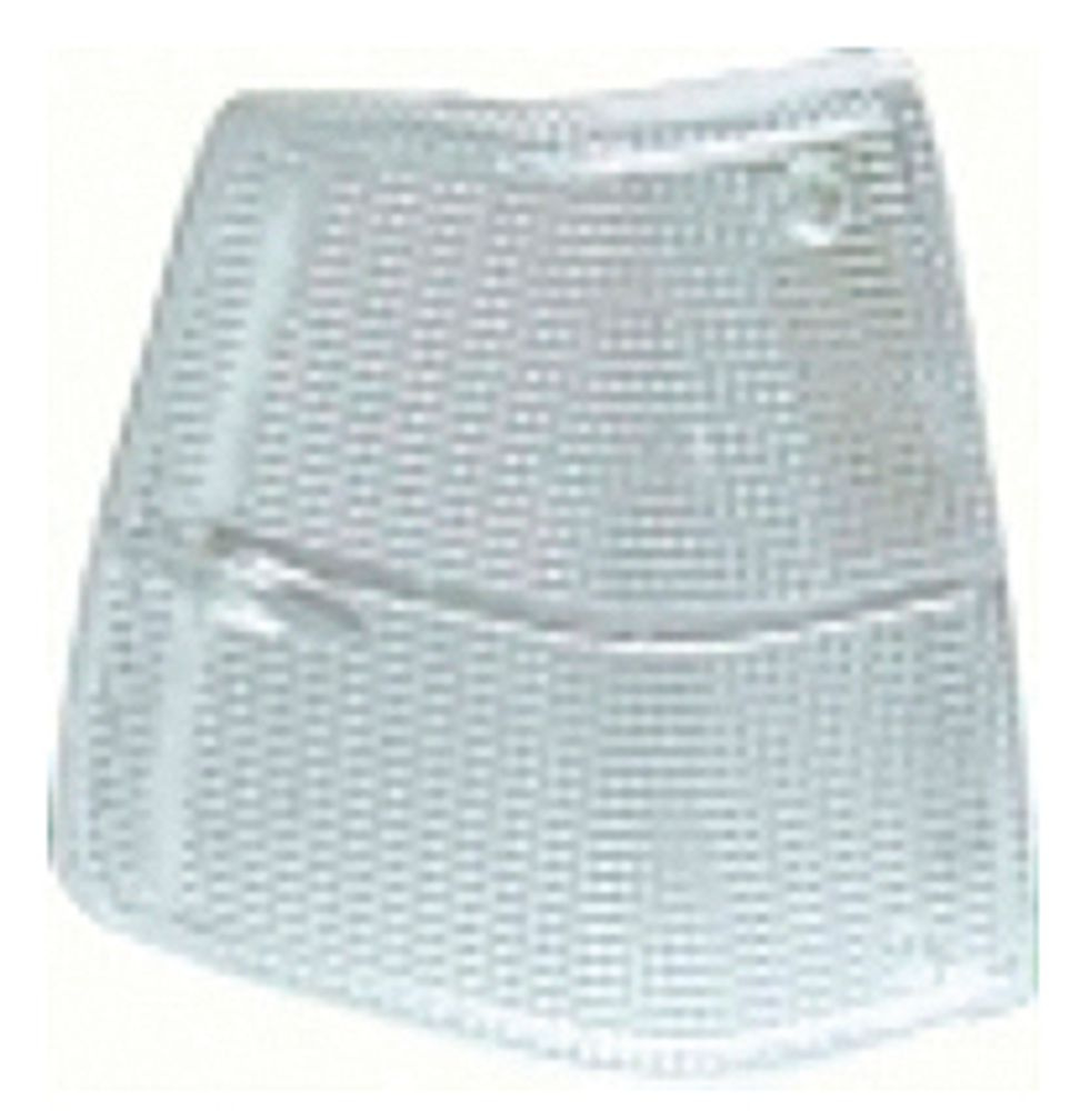 Blinkerglas 240 81- weiss re