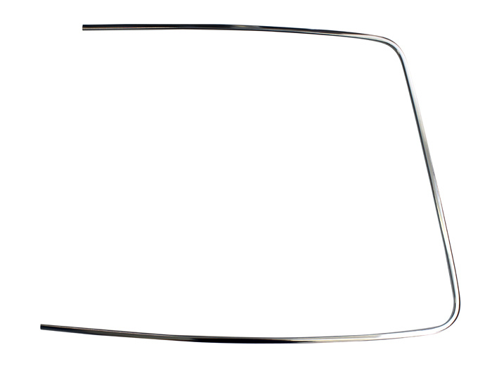 Zierleiste Heckscheibe 244 86-93 rechts