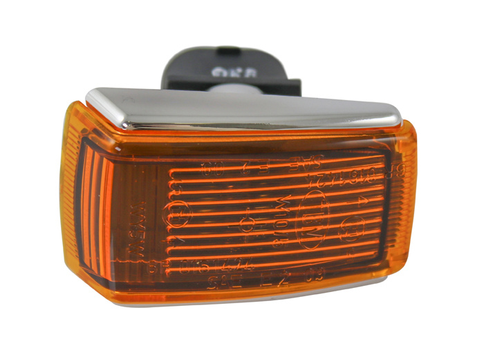 Blinklicht Chrom 240 85-89/700 gelb