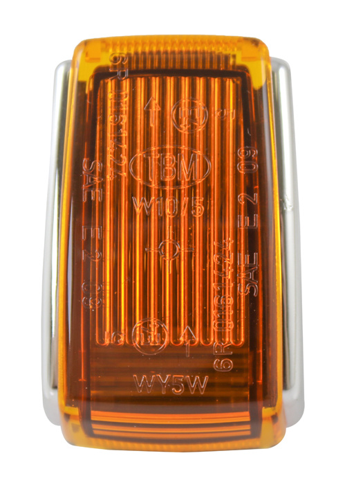 Blinklicht Chrom 240 85-89/700 gelb